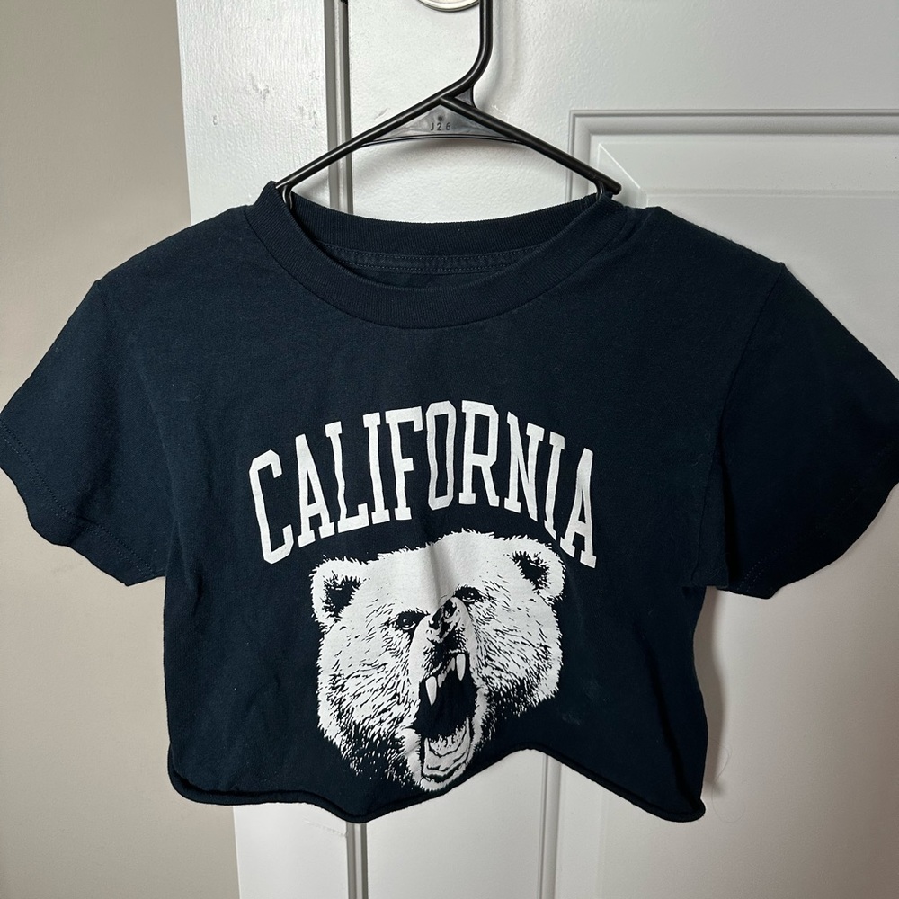 J. Galt/Brandy Melville Navy Blue Tee